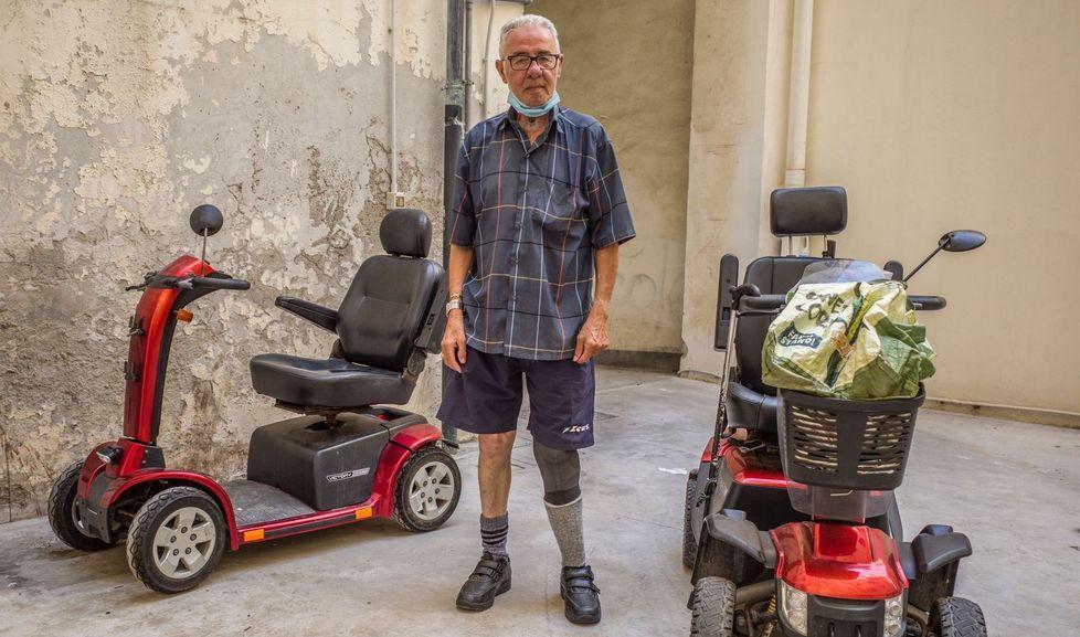 «Le regalo io la mia carrozzella a motore» 