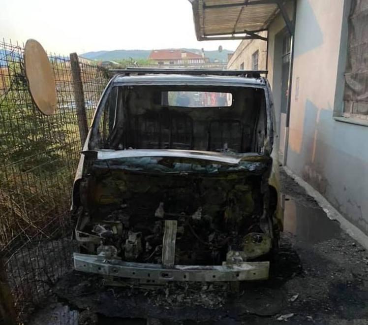 Doloso l’incendio del furgone di Stremao