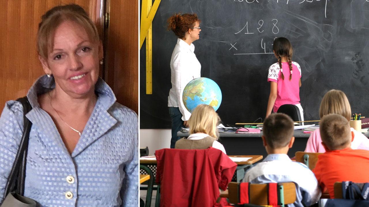 Nella foto a sinistra la dirigente Donatella Buonriposi