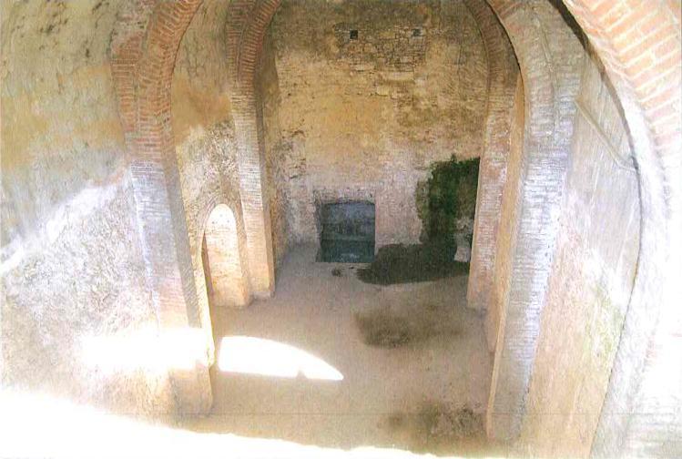 L'interno del Bastione del Parlascio