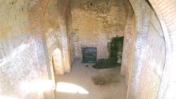 L'interno del Bastione del Parlascio