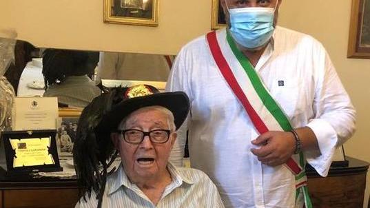 Tripoli Giannini con il sindaco di Cecina Samuele Lippi