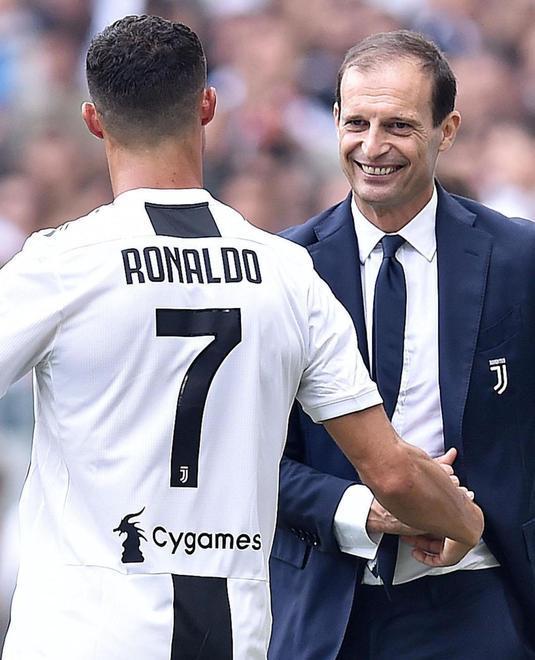 Allegri è già carico: «Ronaldo e Dybala vanno a meraviglia» 