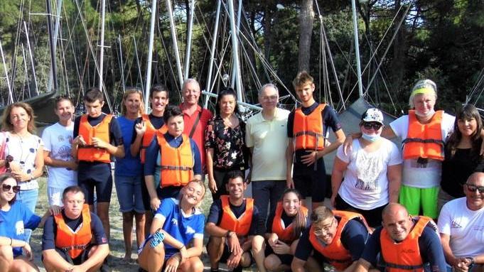 La velaterapia per i più fragili debutta al Memorial Bonfieni