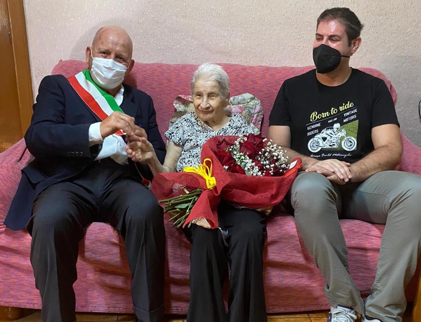 Maurizia Congiu ha spento ieri centouno candeline