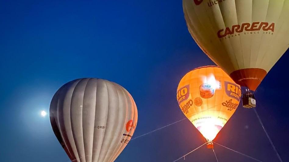 Tortolì in settecento sulla mongolfiera