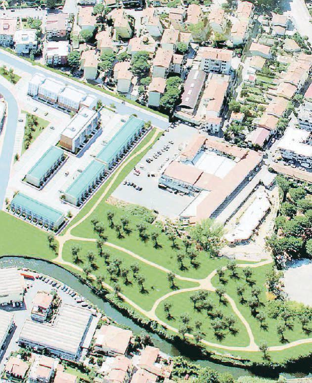Una immagine dell’Area di trasformazione denominata Forcone nel Regolamento urbanistico del Comune