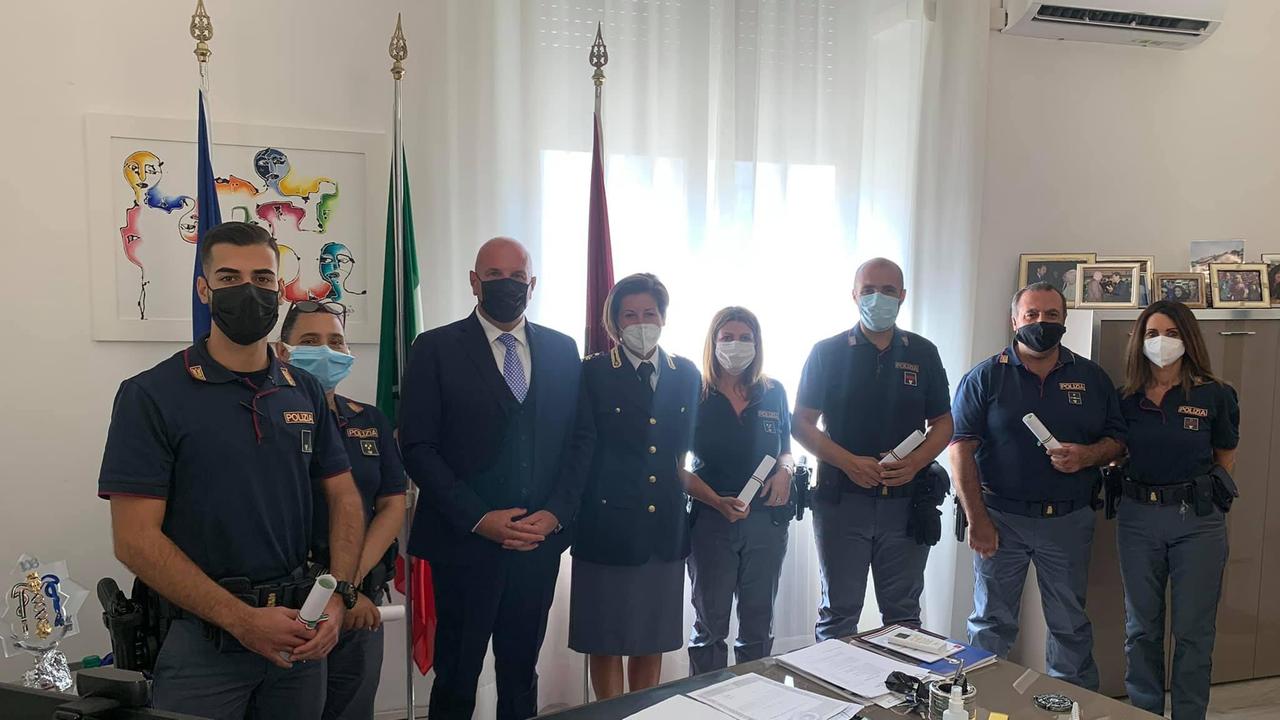 La consegna degli attestati