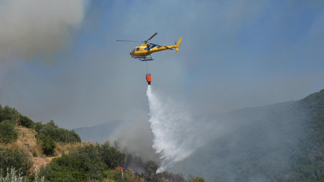 Un elicottero anti incendio (Foto d'archivio)