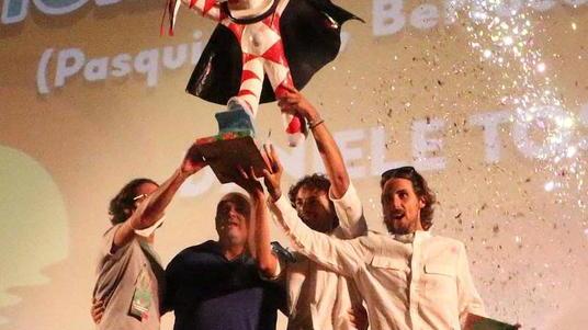 Trionfo di Daniele Toscano al Festival di Burlamacco