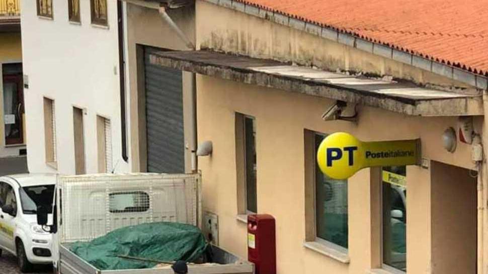 Ufficio postale chiuso per lavori straordinari