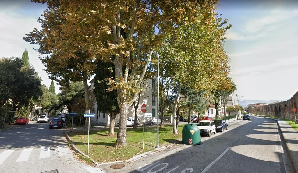 La zona di via Spartaco Carlini, a Don Bosco