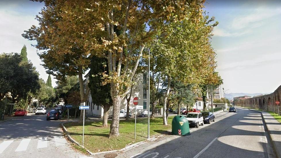 La zona di via Spartaco Carlini, a Don Bosco