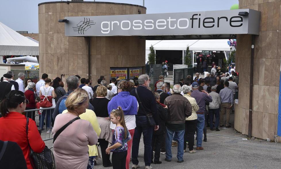 L’ingresso della Fiera del Madonnino, qui nell’edizione 2019