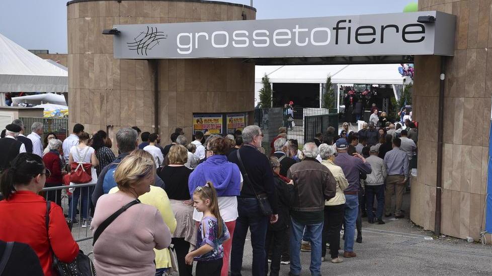 L’ingresso della Fiera del Madonnino, qui nell’edizione 2019