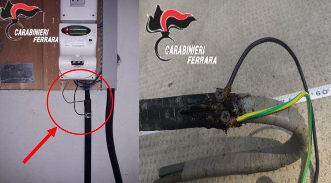 Jolanda di Savoia, sottraeva energia elettrica alla vicina: scoperto e denunciato