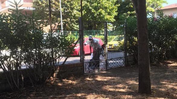 Parco abbandonato in via Machiavelli