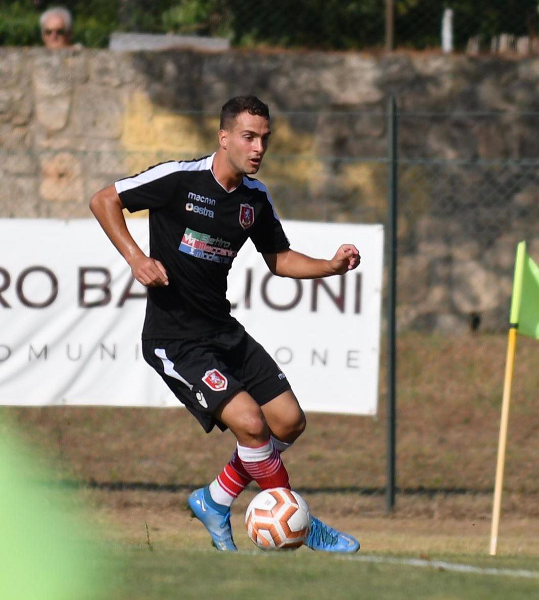 Francesco Semeraro, terzino sinistro classe 2001 arrivato al Grosseto dall'Ascoli con la formula del prestito