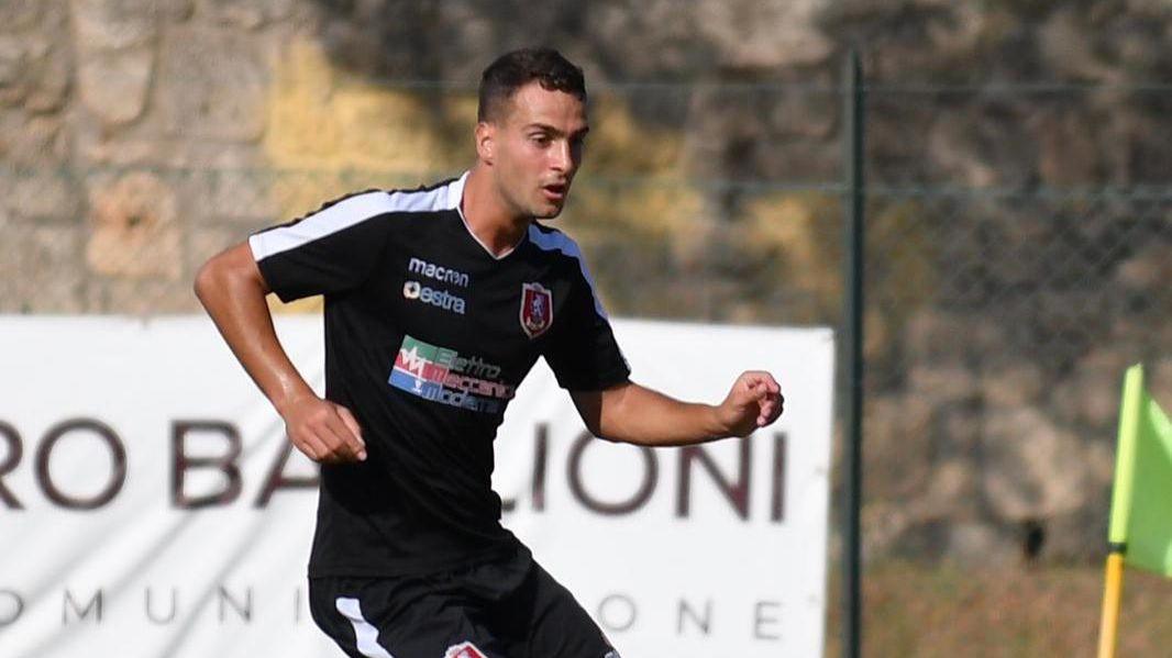 Francesco Semeraro, terzino sinistro classe 2001 arrivato al Grosseto dall'Ascoli con la formula del prestito