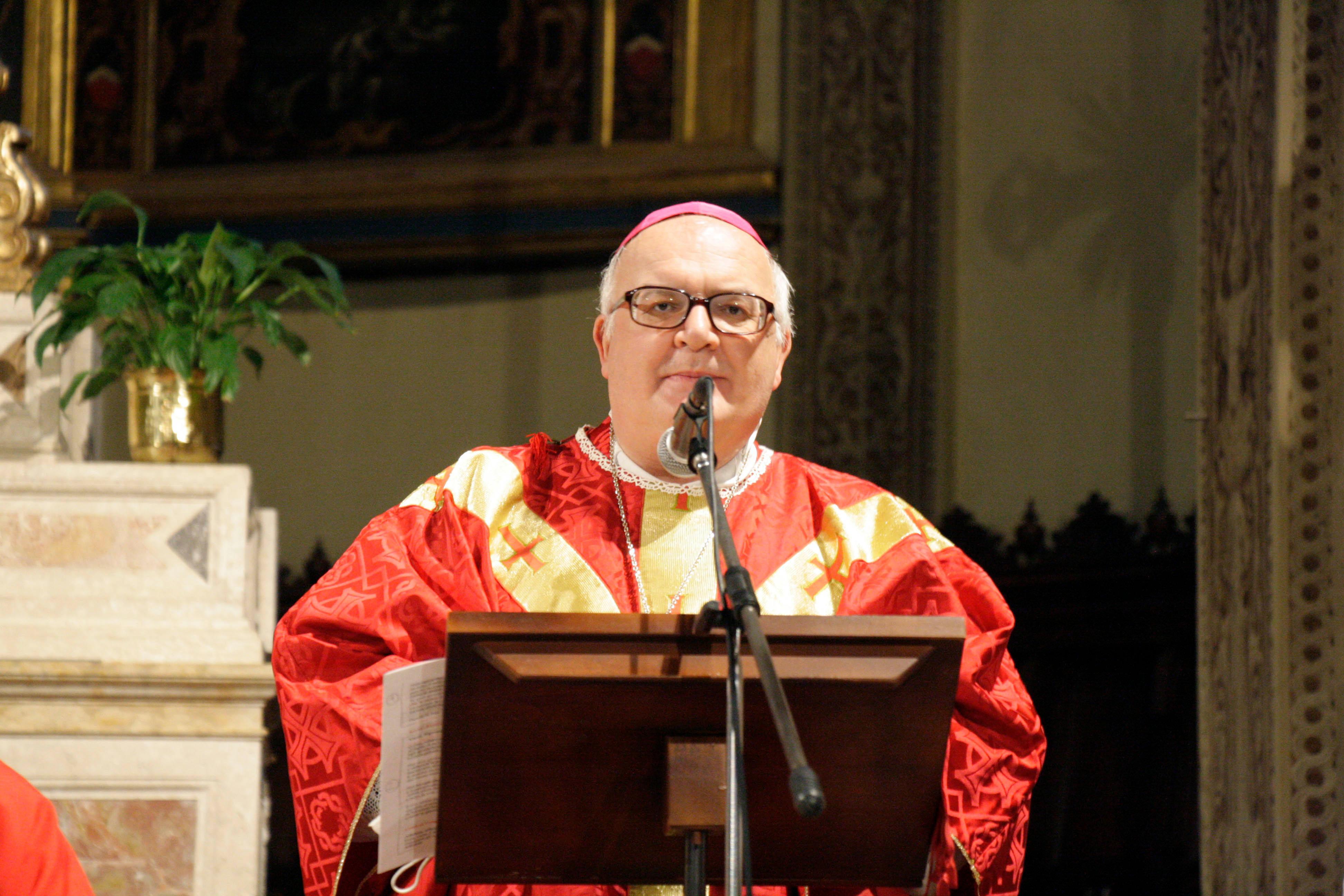 Monsignor Gian Carlo Perego, arcivescovo di Ferrara e Comacchio e presidente della Fondazione Migrantes
