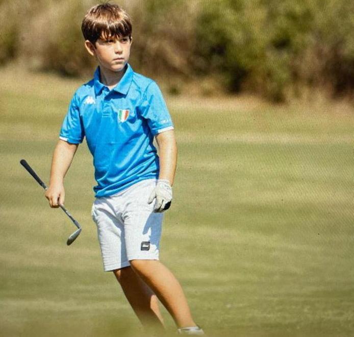Emilio Berti, il baby-golfista che ha stupito mezzo Veneto