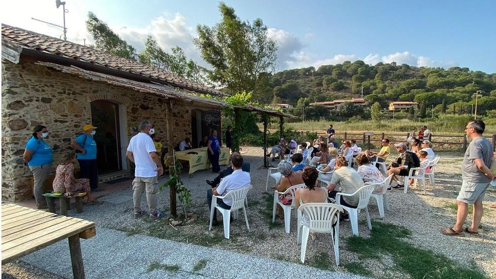La nuova aula Verde Blu nell’area umida di Mola intitolata a Giovanna Neri