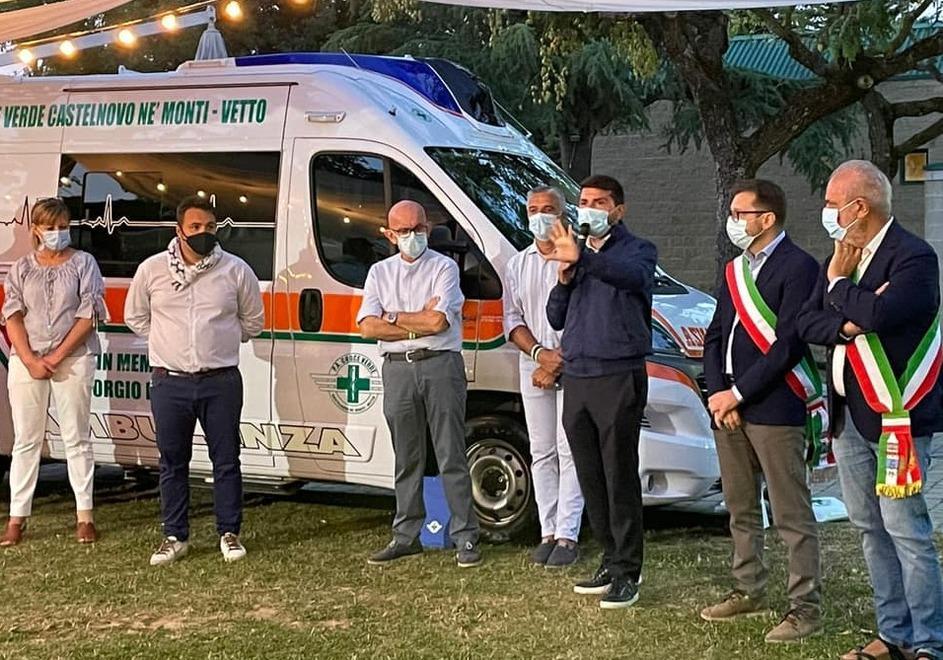 Alla festa della Croce Verde inaugurati quattro nuovi mezzi 