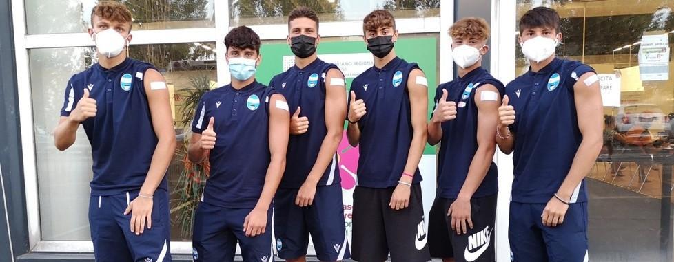 L’Under 18 in Fiera per ricevere il vaccino