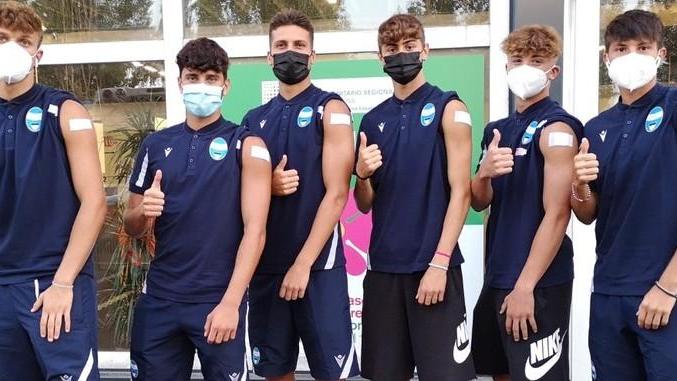 L’Under 18 in Fiera per ricevere il vaccino