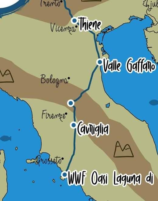 Tempeste e vento forte Gli ibis rallentano la marcia verso l’oasi 