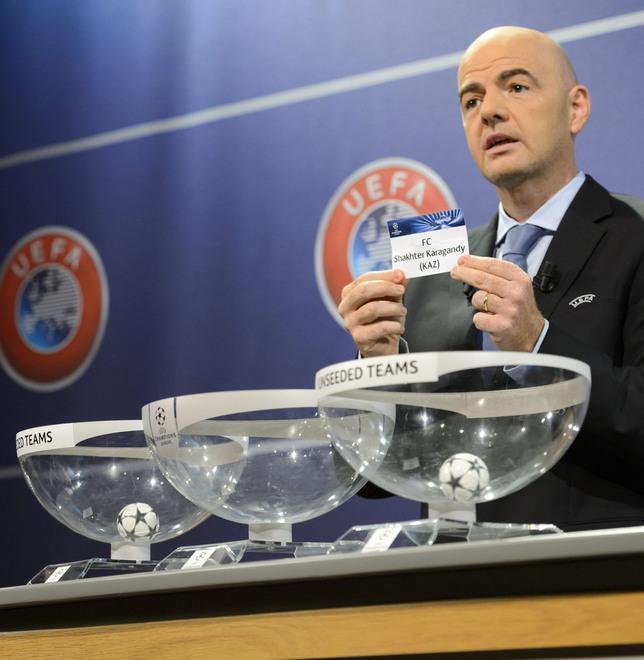 Alle 18 il sorteggio della Champions: ecco le quattro fasce