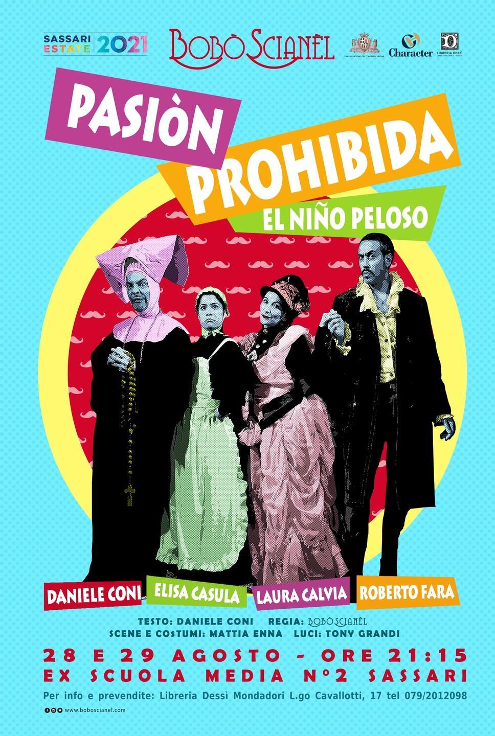 “Pasion prohibida” nel cortile della numero 2 