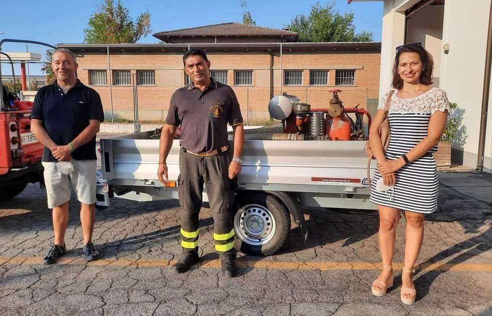 Cento, un aiuto ai vigili del fuoco: sono i nostri angeli custodi 