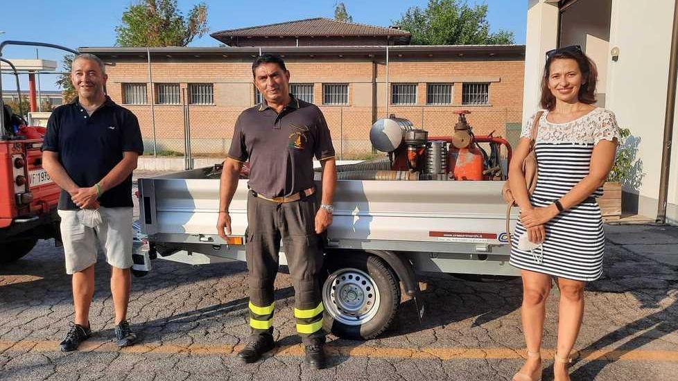 Cento, un aiuto ai vigili del fuoco: sono i nostri angeli custodi