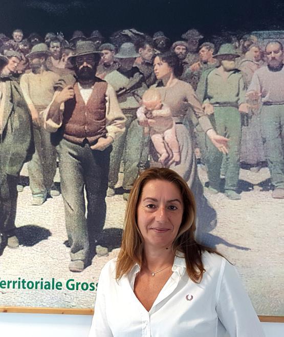 Katiuscia Biliotti, segretaria generale della Cisl maremmana