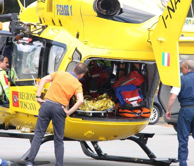 Soccorsa donna incinta in arresto cardiaco 