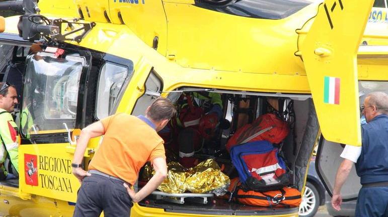 Soccorsa donna incinta in arresto cardiaco