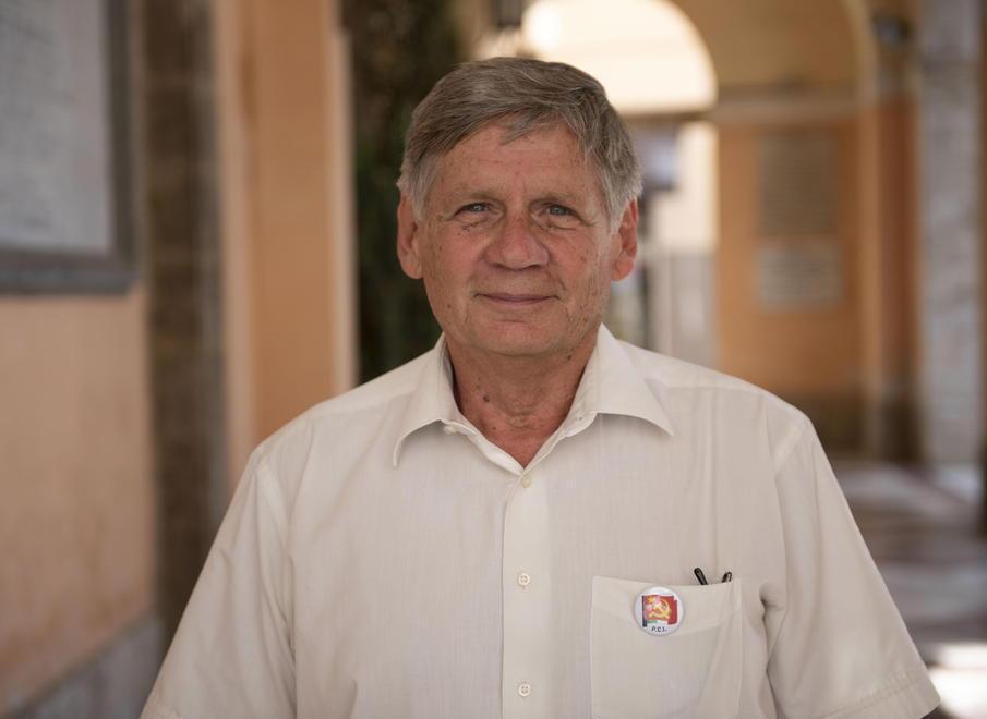Dario Bibbiani, candidato sindaco del Pci (FOTO AGENZIA BF)