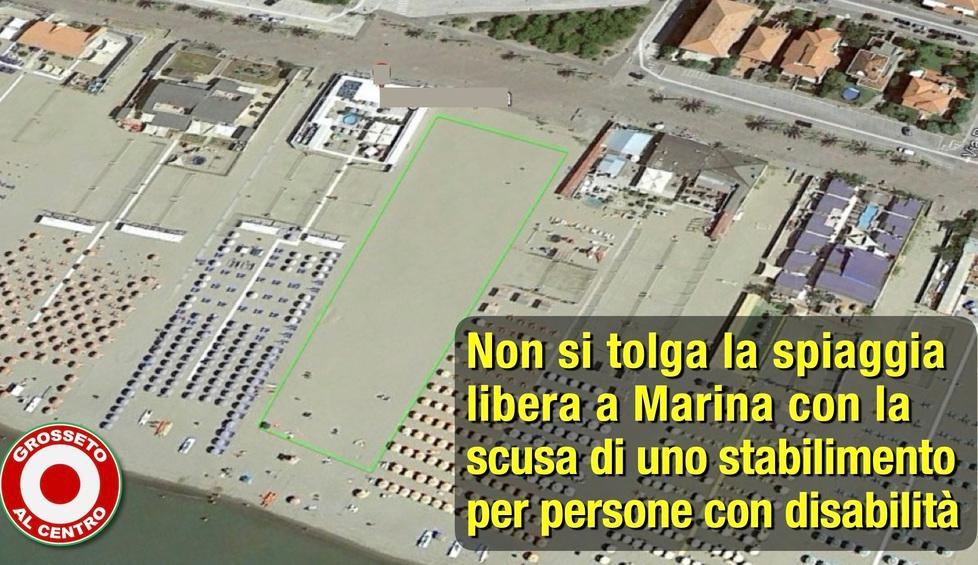A quota 750 la petizione per la spiaggia libera Raccolta firme a Marina