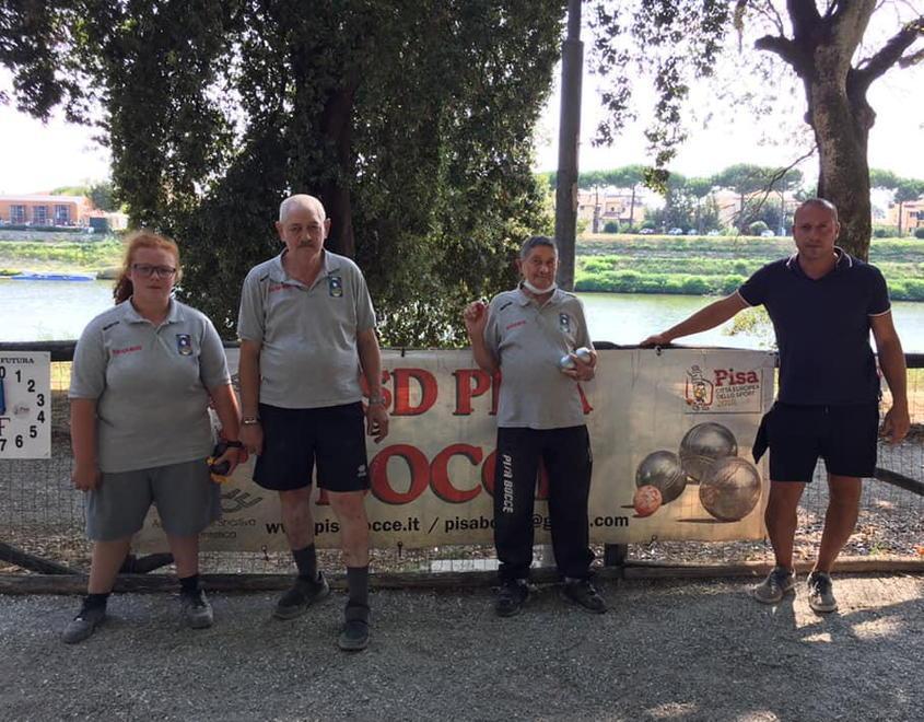 Campionato Pisa Bocce, nella terza giornata vincono Michele Di Ruscio e Pittà 