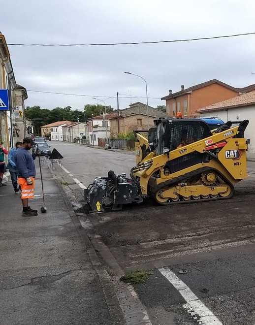 In arrivo i nuovi dossi più alti ed efficaci Sono partiti i lavori 