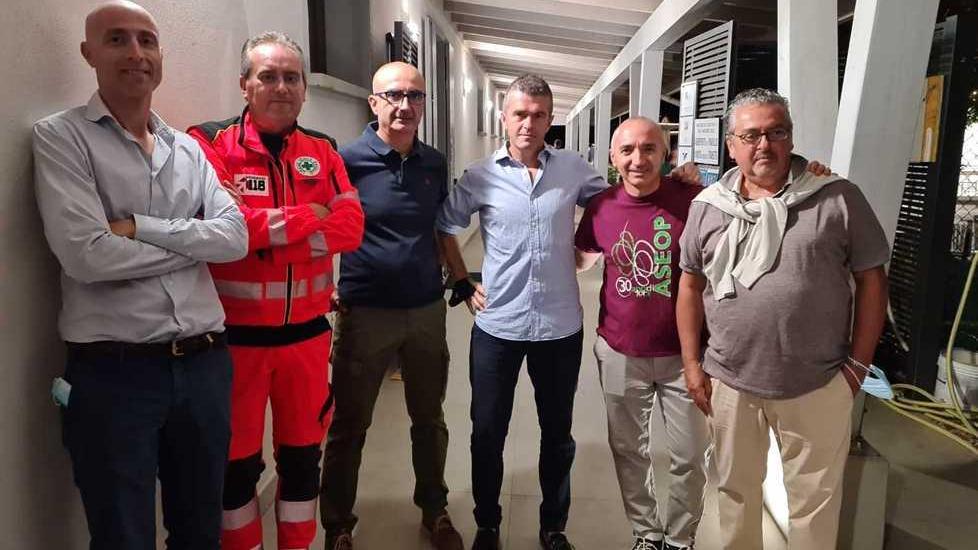In 350 all’aeroporto per ringraziare i donatori nell’emergenza Covid