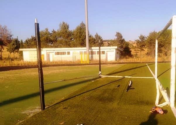 Raid vandalico al campo Meledina 