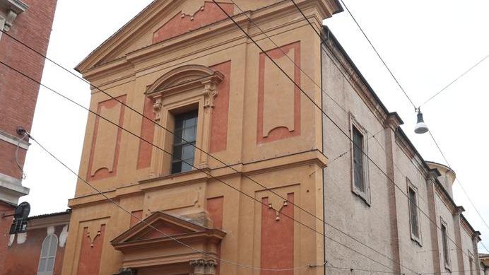 Modena, San Biagio. La cupola decorata con gli affreschi del celebre Mattia Preti