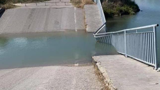 Comacchio. Crollato il ponte che porta alla salina