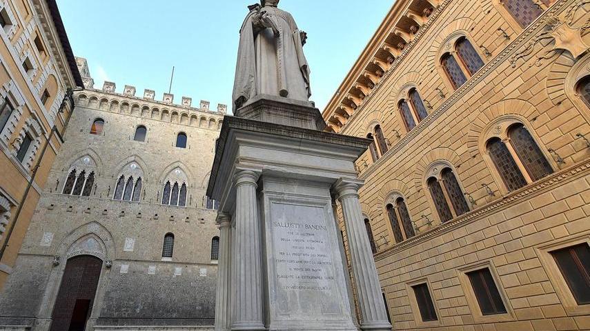 La sede di Monte dei Paschi a Siena