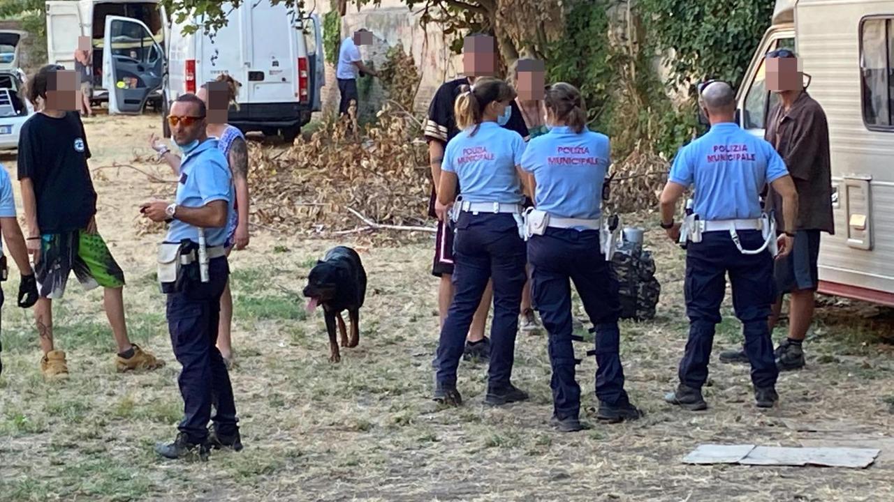 I controlli della polizia municipale