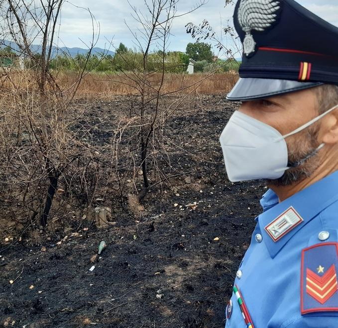 Rogo nel Pratese, il piromane è di Cascina 