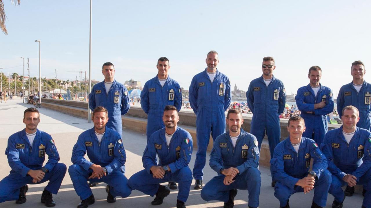 «Grazie Frecce Tricolori, ci avete emozionato»
