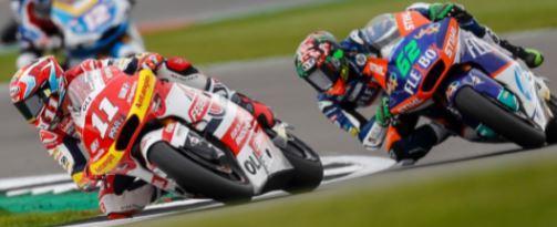 Nicolò Bulega in pista a Sliverstone